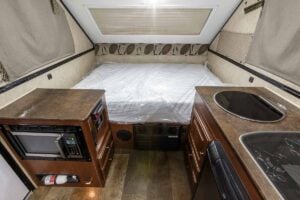 2016 Forest River Rockwood A192HW Pop-Up A-Frame Camper Interior Image