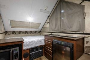 2016 Forest River Rockwood A192HW Pop-Up A-Frame Camper Interior Image