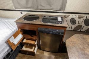 2016 Forest River Rockwood A192HW Pop-Up A-Frame Camper Interior Image