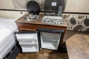 2016 Forest River Rockwood A192HW Pop-Up A-Frame Camper Interior Image
