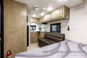 2027 Forest River Cherokee Wolf Pup 14RKLP Small Couples Travel Trailer Interior Image