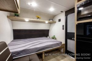 2027 Forest River Cherokee Wolf Pup 14RKLP Small Couples Travel Trailer Interior Image