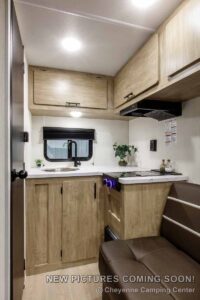 2027 Forest River Cherokee Wolf Pup 14RKLP Small Couples Travel Trailer Interior Image